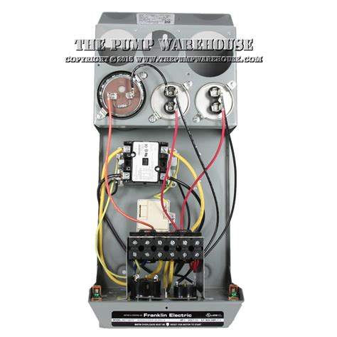 franklin electric well pump control box|franklin electric control box 5hp.